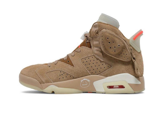 Travis Scott x Air Jordan 6 Retro 'British Khaki'
