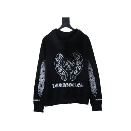 Chrome Hearts cuff Sanskrit Printed hoodie