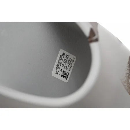 Yeezy Slide Endflame Oil Painting 'White Grey'