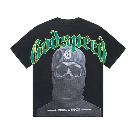 Godspeed Balaclava Szn T-Shirt 1020 Wash Black