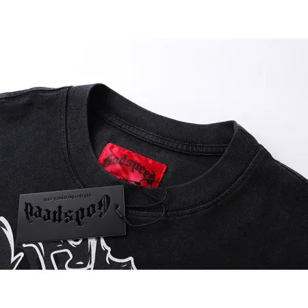 Godspeed Rocker Layered Long Sleeve T-shirt 1103 Black Wash