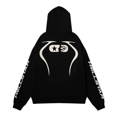 Hellstar Hoodie Tracksuit Black