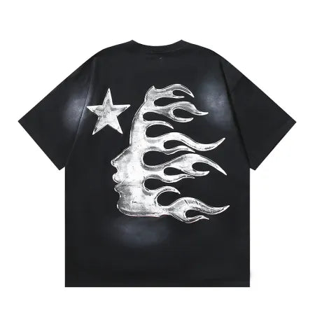 Hellstar Sport Logo Gel Black T-Shirt