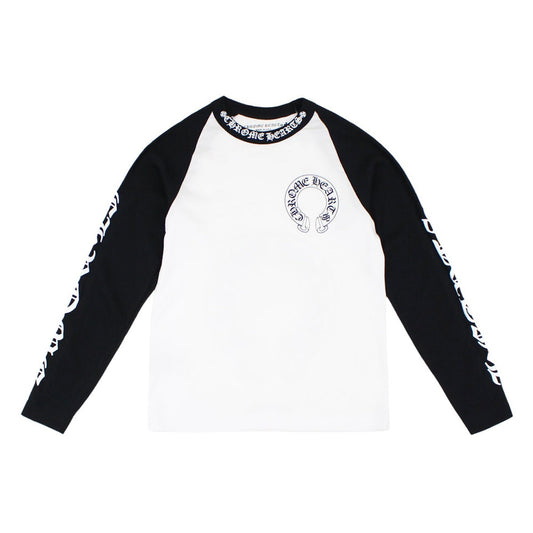 Chrome Hearts Horseshoe Neck Logo 34 Shirt 'BlackWhite'