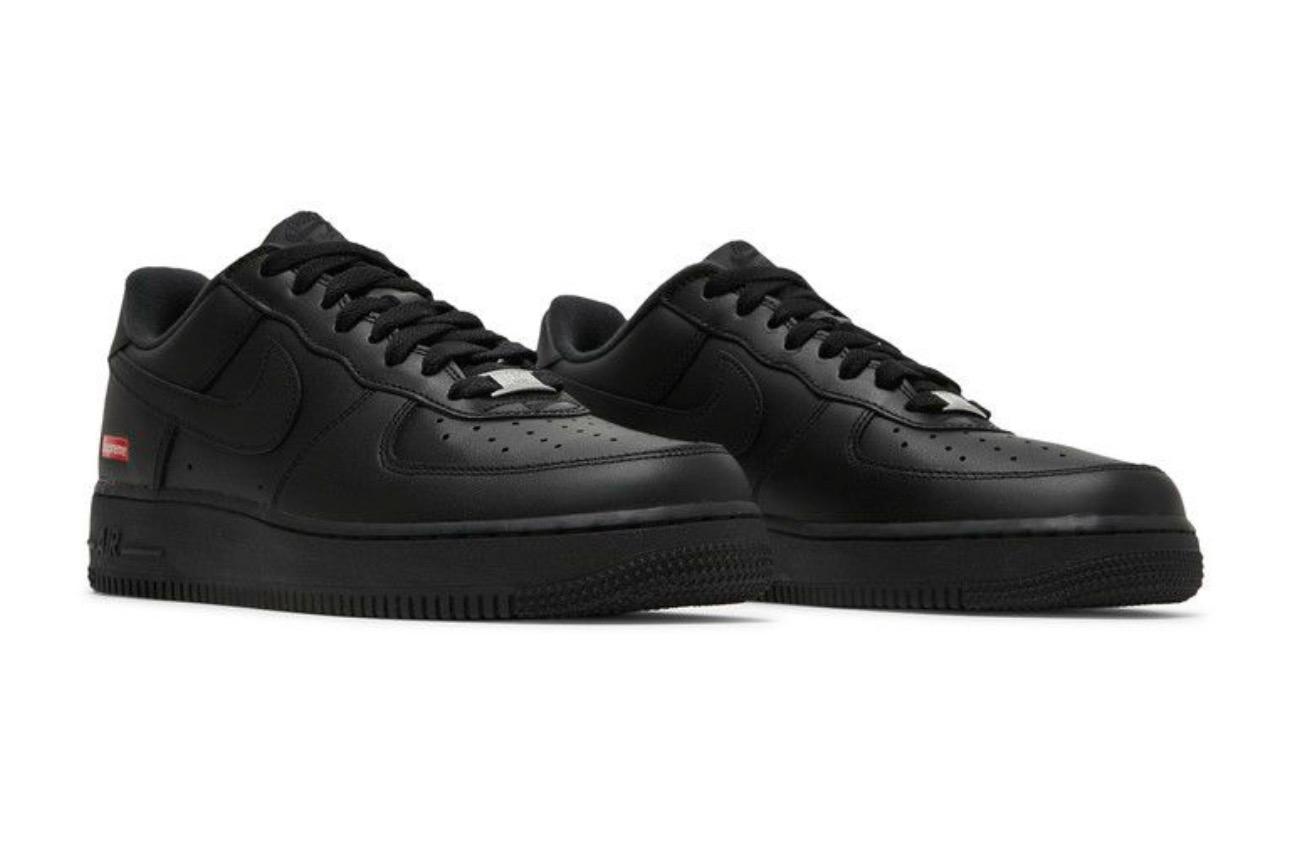 Nike Supreme x Air Force 1 Low 'Box Logo - Black'