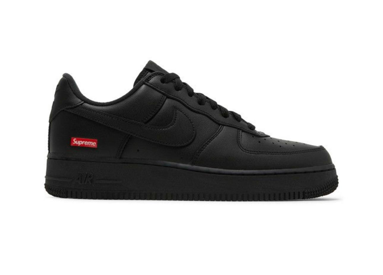 Nike Supreme x Air Force 1 Low 'Box Logo - Black'