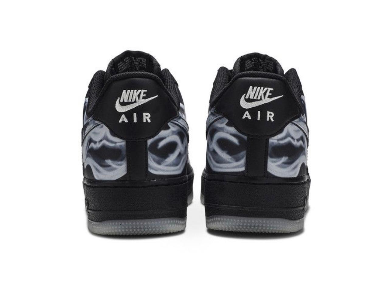 Nike Air Force 1 '07 QS 'Black Skeleton'