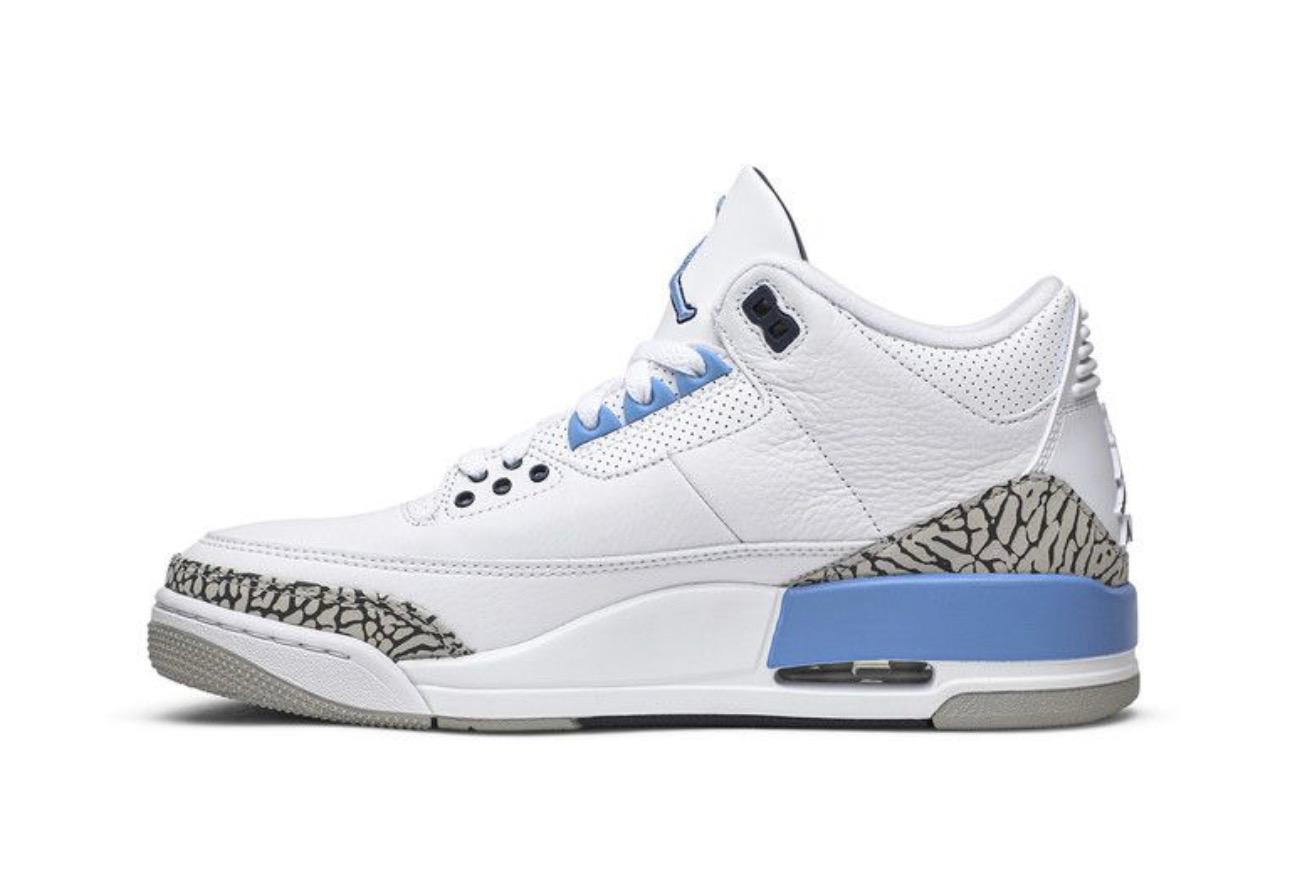 Air Jordan 3 Retro 'UNC'