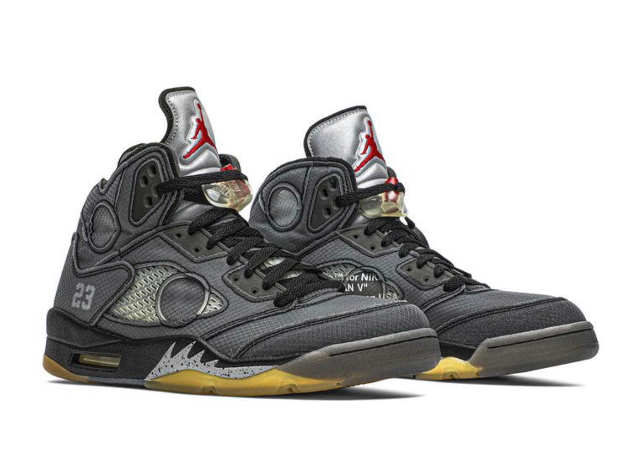 Off-White x Air Jordan 5 Retro SP 'Muslin'
