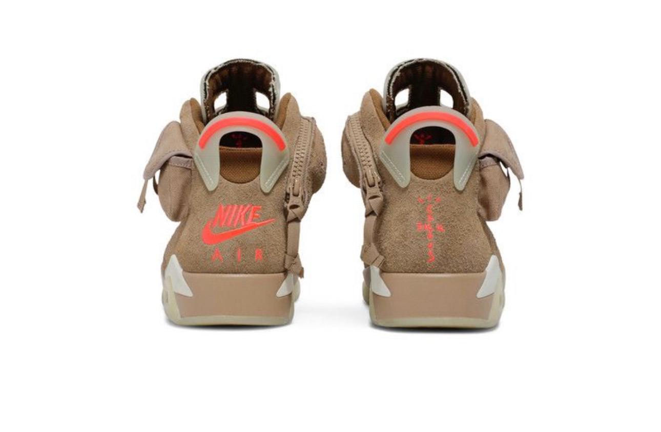 Travis Scott x Air Jordan 6 Retro 'British Khaki'