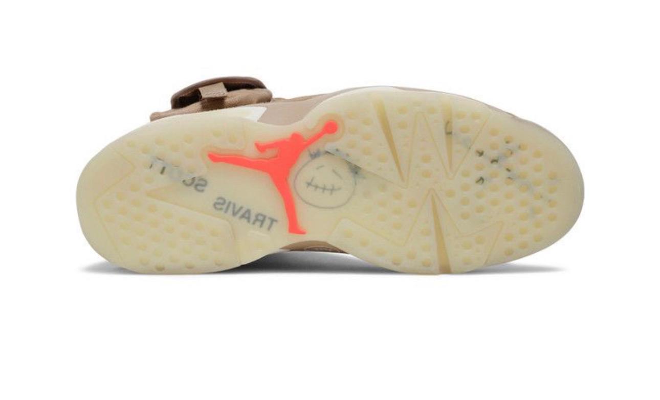 Travis Scott x Air Jordan 6 Retro 'British Khaki'