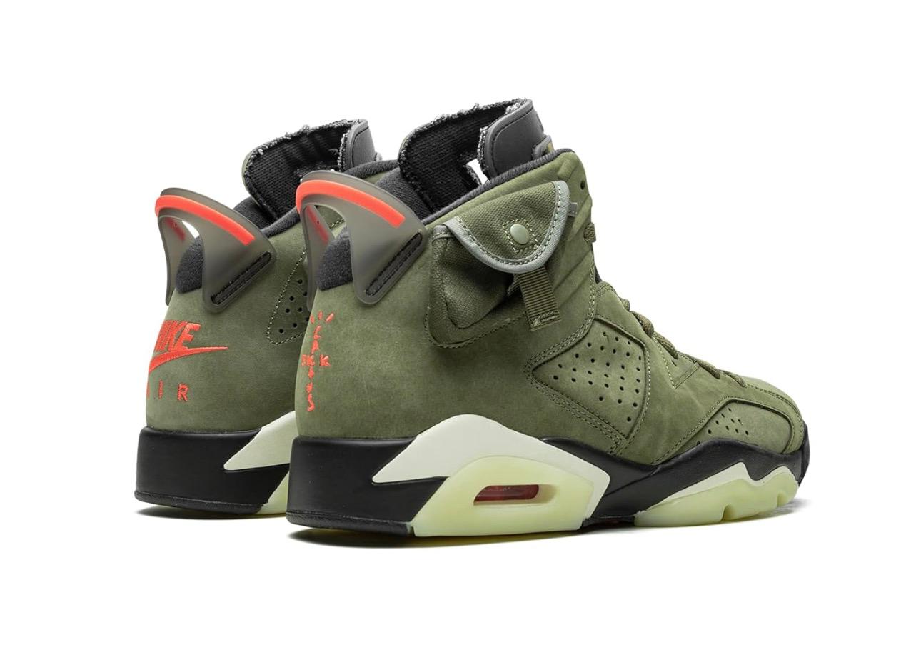 Travis Scott x Air Jordan 6 Retro SP 'Olive Green'