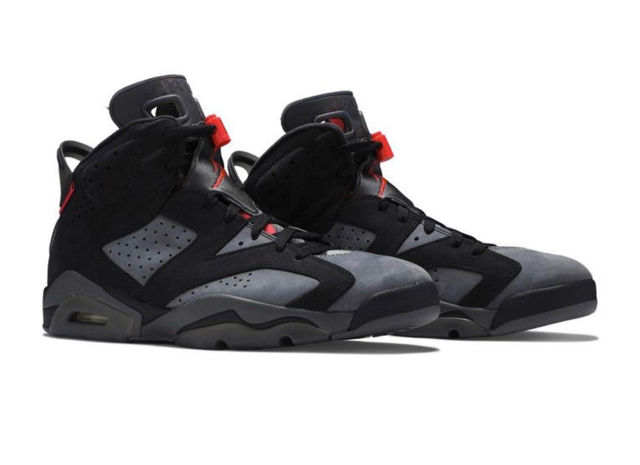 Paris Saint-Germain x Air Jordan 6 Retro 'Iron Grey'