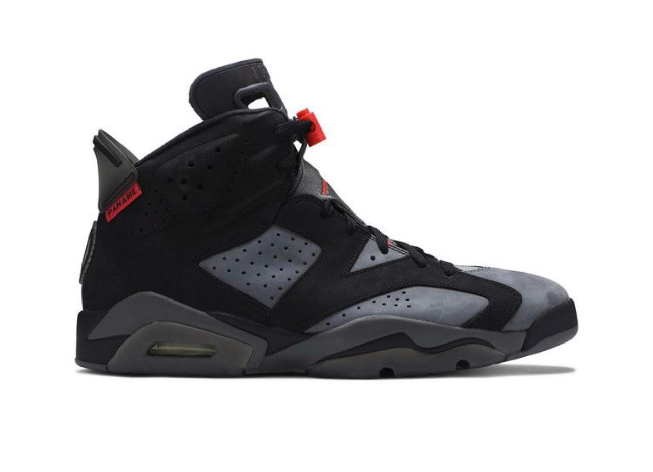 Paris Saint-Germain x Air Jordan 6 Retro 'Iron Grey'