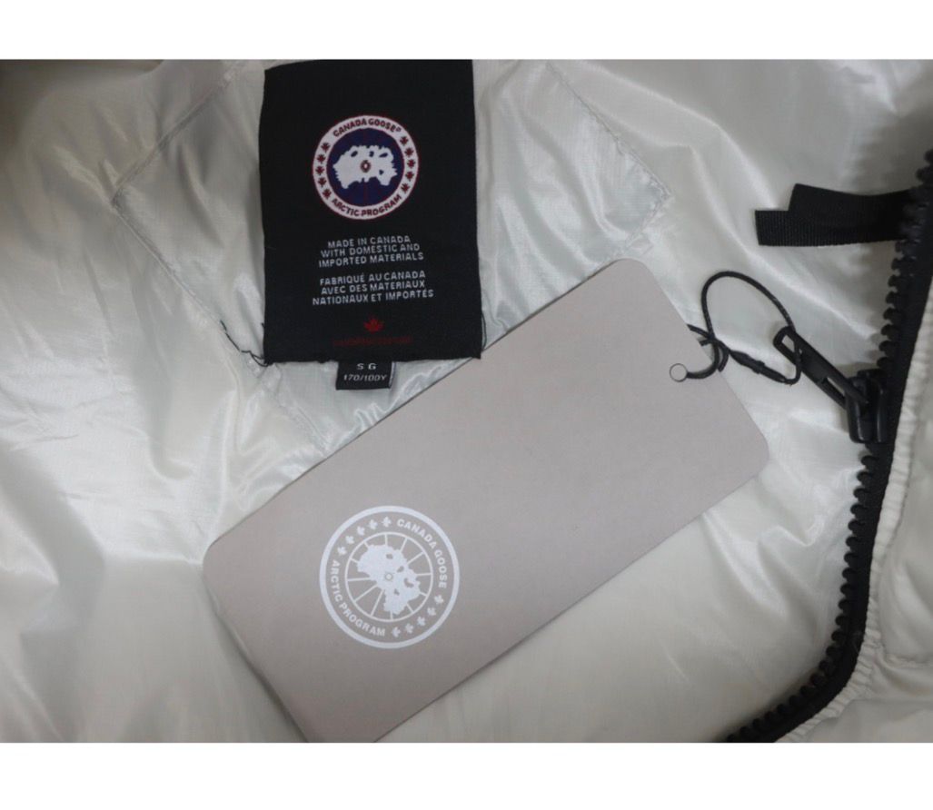Canada Goose Limited New Grofton Puff down Jacket White