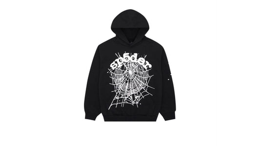 Sp5der OG Web Hoodie 'Black'