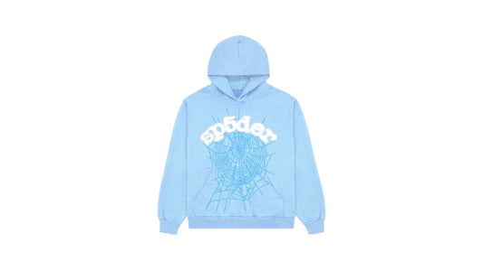 Sp5der Web Hoodie 'Sky Blue'