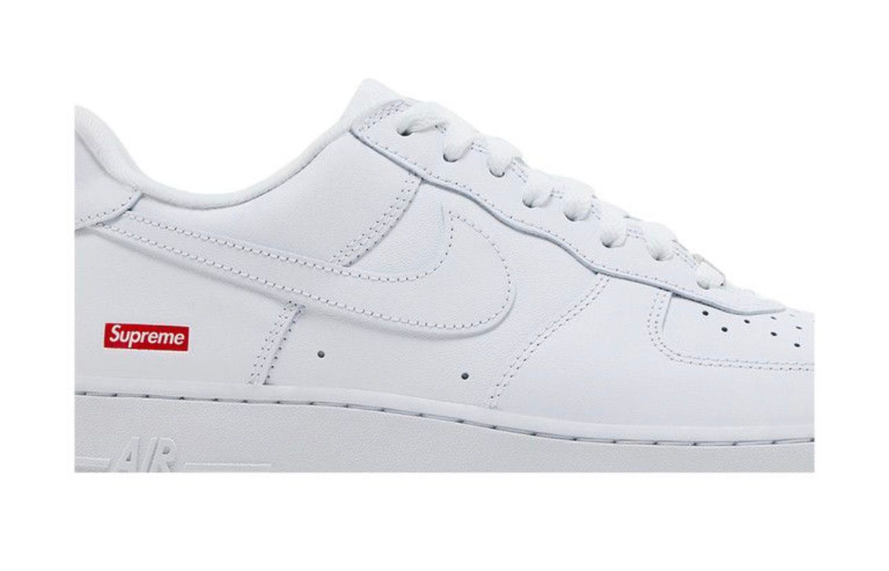 Nike Supreme x Air Force 1 Low 'Box Logo - White'