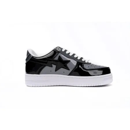 Bapesta Low Black Grey Baolan