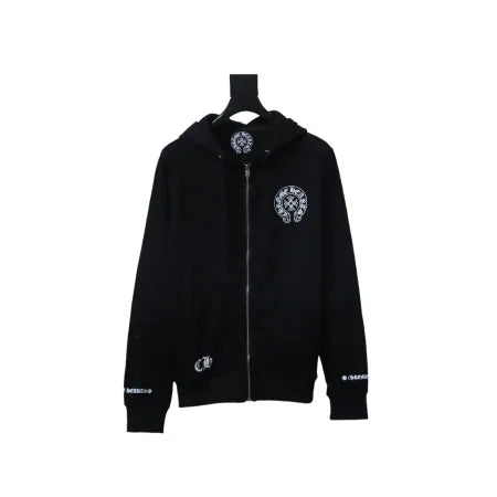 Chrome Hearts cuff Sanskrit Printed hoodie