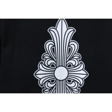 Chrome Hearts Fleur Cross Long Sleeve T-Shirt Black