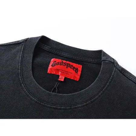 Godspeed Balaclava Szn T-Shirt 1020 Wash Black