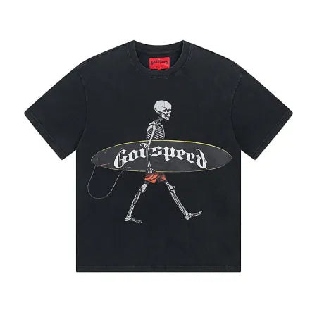 Godspeed Surf Day Tee 1025 Black