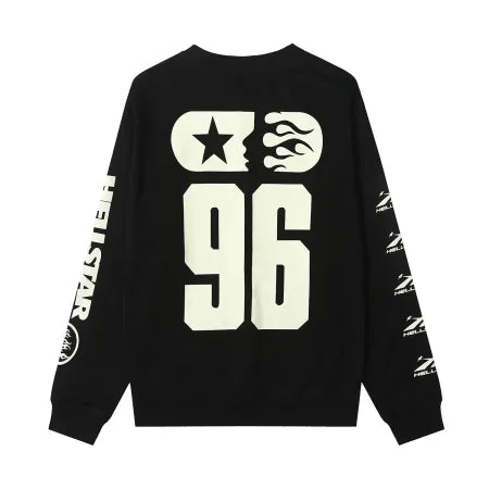 Hellstar Sweat Shirt Black-8807