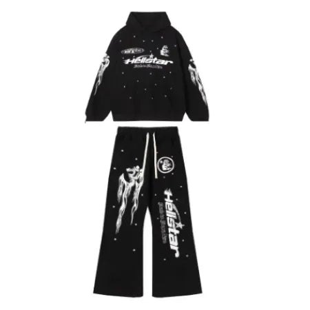 Hellstar Black tracksuit