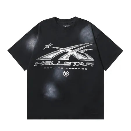 Hellstar Sport Logo Gel Black T-Shirt