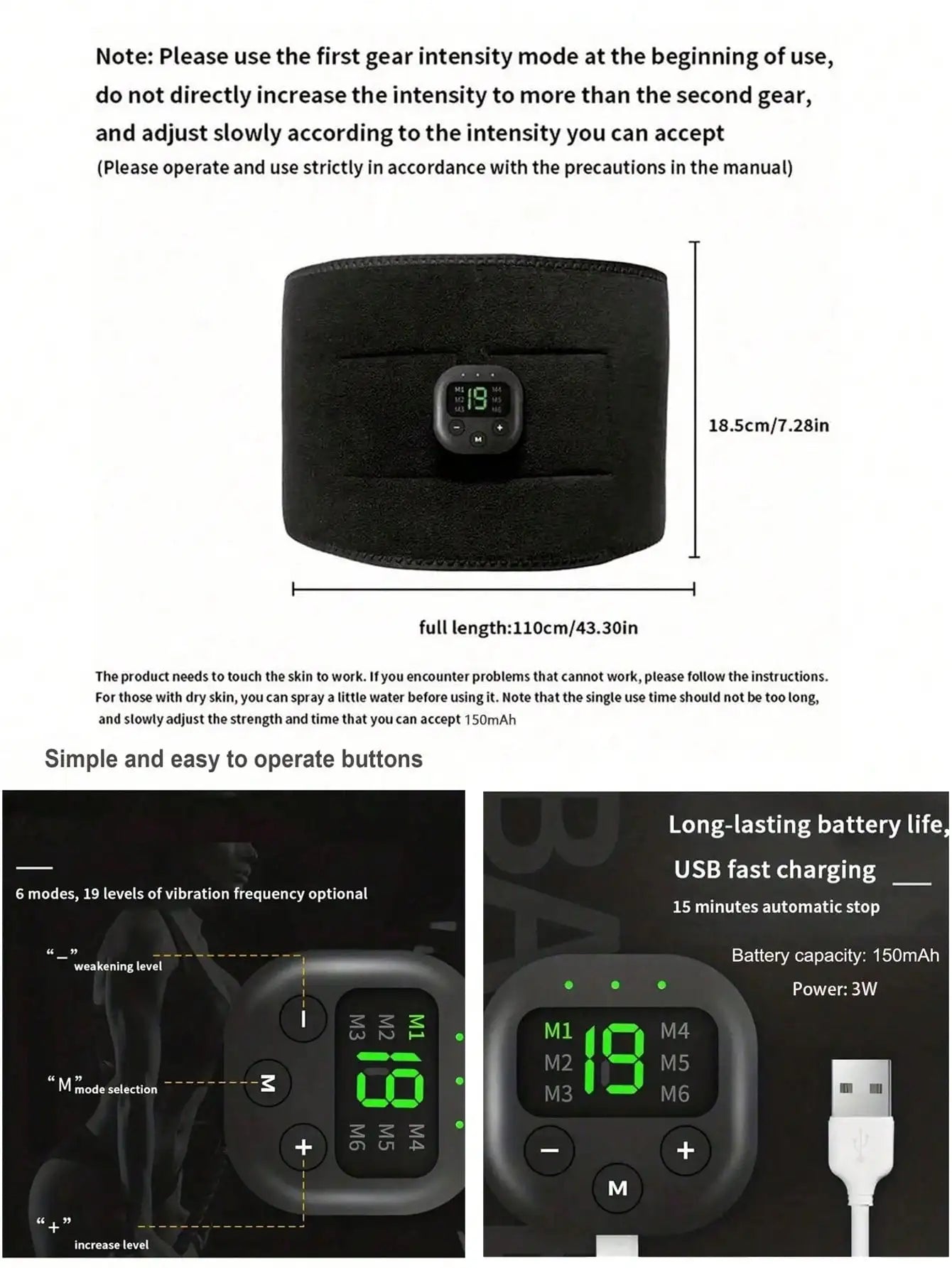 CoreSculpt Portable Massage Belt