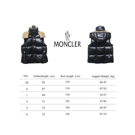 Moncler Luzule New Classic Short Down Detachable Hooded Vest