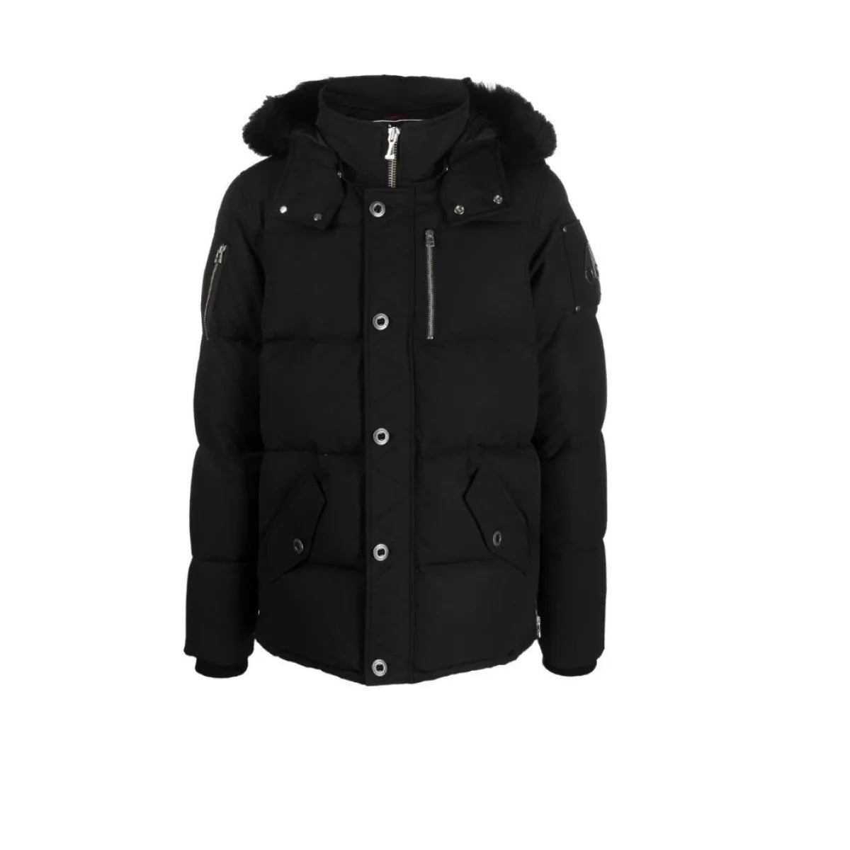Moose Knuckles Original 3Q Fur Black